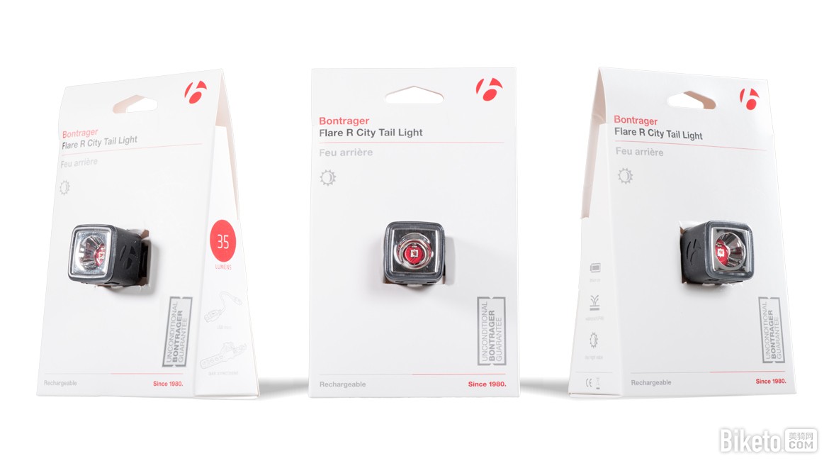 小身材高亮度：Bontrager Flare R City 35流明车灯