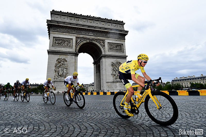 外媒Cyclingnews读者票选最佳队车：天空车队的Pinarello F10