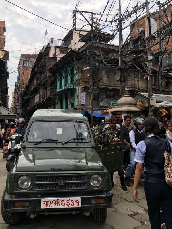 街上的军车